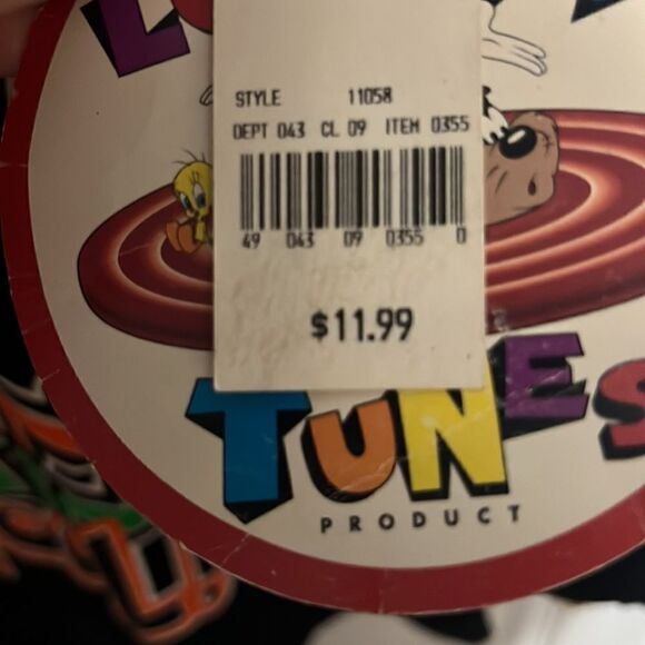 NWT" True VINTAGE 1996 SINGLE STITCH Looney Tunes TAZ Halloween Horror - Picture 12 of 12